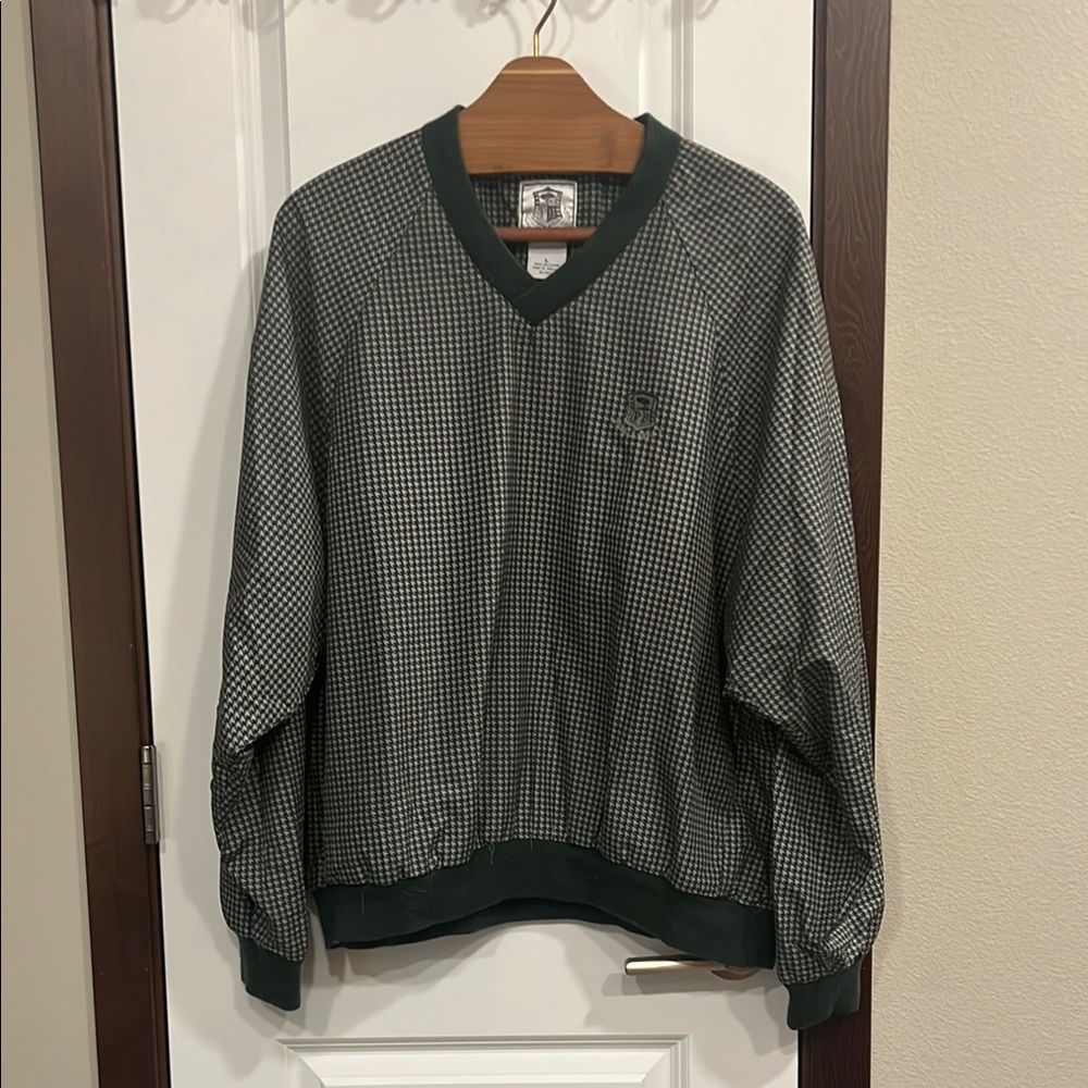 Golf Pebble Beach Green V-Neck Sweater